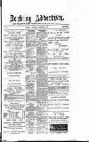 Dorking and Leatherhead Advertiser Saturday 05 November 1887 Page 1
