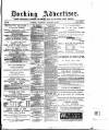 Dorking and Leatherhead Advertiser Saturday 03 December 1887 Page 1