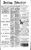 Dorking and Leatherhead Advertiser Saturday 18 February 1888 Page 1