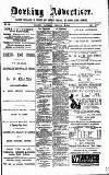 Dorking and Leatherhead Advertiser Saturday 25 February 1888 Page 1