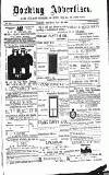 Dorking and Leatherhead Advertiser Saturday 25 May 1889 Page 1