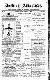 Dorking and Leatherhead Advertiser Saturday 04 January 1890 Page 1