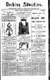 Dorking and Leatherhead Advertiser Saturday 13 September 1890 Page 1