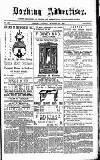Dorking and Leatherhead Advertiser Saturday 25 October 1890 Page 1