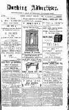 Dorking and Leatherhead Advertiser Saturday 07 February 1891 Page 1