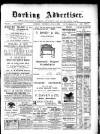 Dorking and Leatherhead Advertiser Saturday 02 July 1892 Page 1