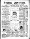 Dorking and Leatherhead Advertiser Saturday 16 July 1892 Page 1