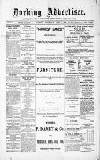 Dorking and Leatherhead Advertiser Thursday 02 April 1896 Page 1