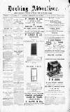 Dorking and Leatherhead Advertiser Thursday 13 August 1896 Page 1