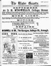 Ulster Gazette Saturday 05 September 1908 Page 1