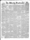 Weekly Vindicator Saturday 30 June 1849 Page 1
