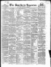 Southern Reporter and Cork Commercial Courier Saturday 11 March 1843 Page 1