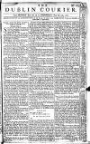 Dublin Courier Monday 02 June 1760 Page 1