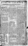 Dublin Courier Friday 31 October 1760 Page 1