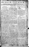 Dublin Courier Monday 03 November 1760 Page 1