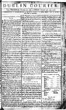 Dublin Courier Wednesday 10 December 1760 Page 1