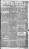 Dublin Courier Thursday 12 February 1761 Page 1