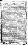 Dublin Courier Friday 11 September 1761 Page 1
