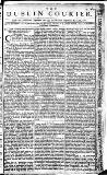 Dublin Courier Friday 25 September 1761 Page 1
