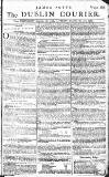 Dublin Courier Friday 17 December 1762 Page 1