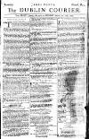 Dublin Courier Friday 27 January 1764 Page 1