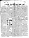 Dublin Observer Saturday 01 March 1834 Page 1