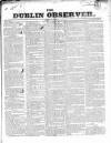 Dublin Observer Saturday 24 May 1834 Page 1