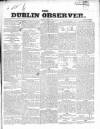 Dublin Observer Saturday 14 June 1834 Page 1