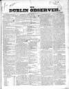 Dublin Observer Saturday 28 June 1834 Page 1