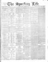 Sporting Life Wednesday 28 December 1870 Page 1