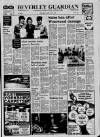 Beverley Guardian Thursday 24 April 1986 Page 1