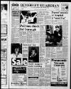 Beverley Guardian Thursday 21 January 1988 Page 1