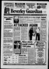 Beverley Guardian Thursday 10 November 1988 Page 1