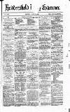 Huddersfield Daily Examiner Monday 01 July 1872 Page 1