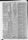 Huddersfield Daily Examiner Friday 09 November 1883 Page 2