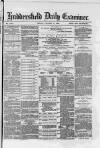 Huddersfield Daily Examiner Friday 04 January 1884 Page 1