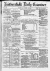 Huddersfield Daily Examiner Thursday 23 October 1884 Page 1