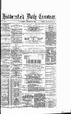 Huddersfield Daily Examiner Tuesday 13 January 1885 Page 1