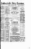 Huddersfield Daily Examiner Thursday 12 February 1885 Page 1