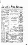 Huddersfield Daily Examiner Friday 17 July 1885 Page 1