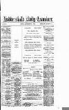 Huddersfield Daily Examiner Friday 04 September 1885 Page 1