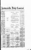 Huddersfield Daily Examiner Monday 02 November 1885 Page 1