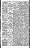 Huddersfield Daily Examiner Friday 30 April 1886 Page 2