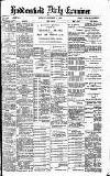 Huddersfield Daily Examiner Monday 01 October 1888 Page 1