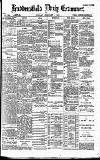 Huddersfield Daily Examiner Monday 09 February 1891 Page 1