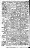 Huddersfield Daily Examiner Tuesday 17 February 1891 Page 2