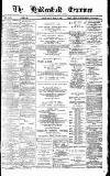 Huddersfield Daily Examiner Saturday 05 December 1891 Page 1