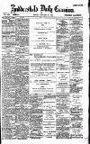 Huddersfield Daily Examiner Friday 20 January 1893 Page 1