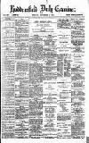 Huddersfield Daily Examiner Monday 03 September 1894 Page 1
