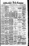 Huddersfield Daily Examiner Wednesday 07 November 1894 Page 1